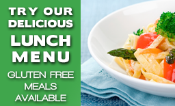 All our pasta is gluten free!