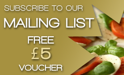 Subscribe to our mailing list for a free 5 voucher