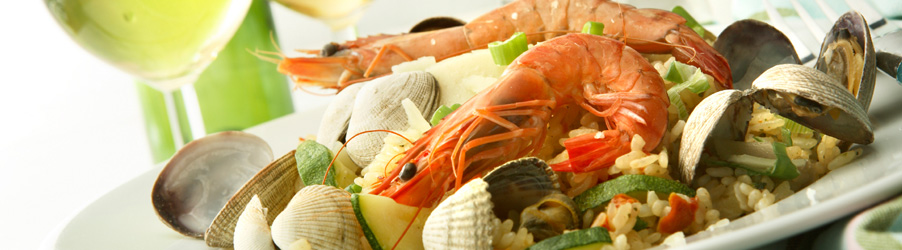 Seafood Risotto Italian