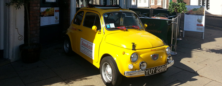 Benedictos Italian Restaurant Malvern xmas menu